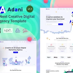 Adani – SEO and Digital Agency Template