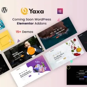Yaxa – Coming Soon WordPress Elementor Addons