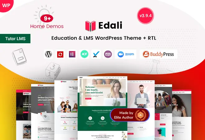 Edali - Education & LMS WordPress Theme