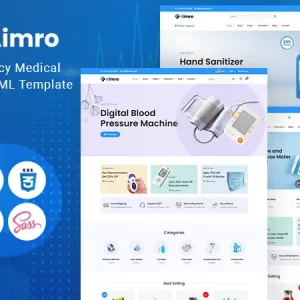 Emergency Medical Supply HTML Template