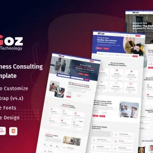 IT & Business Consulting HTML Template