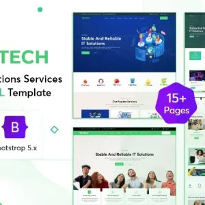 It Solutions & Services HTML Template