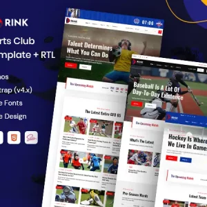 Sports Club HTML Template