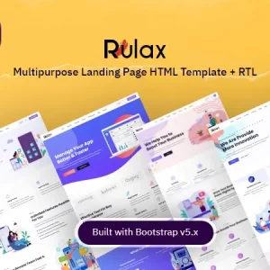 Multipurpose Landing Page HTML Template