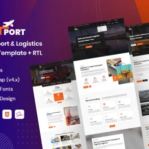 Transport & Logistics HTML Template