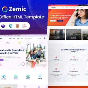 Virtual Office HTML Template