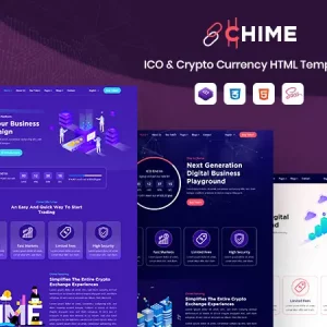ICO & Crypto Currency HTML Template