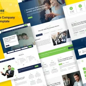 Insurance Company HTML Template