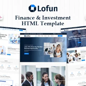 Loans & Funding HTML Template