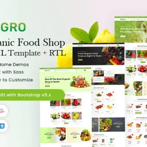 OrganiFood Shop HTML Template