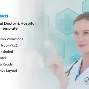 Medical, Doctor and Hospital HTML Template