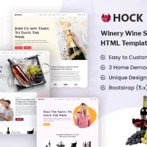 Winery Wine Shop HTML Template