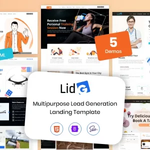 Multipurpose Lead Generation Landing Template