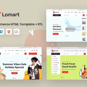 eCommerce HTML Template