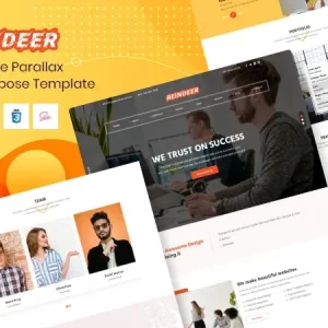Multi-Purpose Landing Page HTML Templates