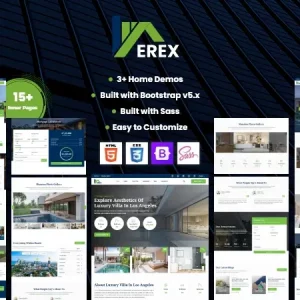 Single Property HTML Template