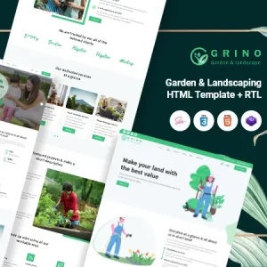 Garden & Landscaping HTML Template