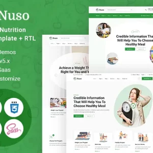 Diet & Nutrition HTML Template