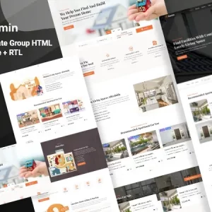 Real Estate Group HTML Template