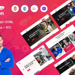 Wagon - Car Repair HTML Template