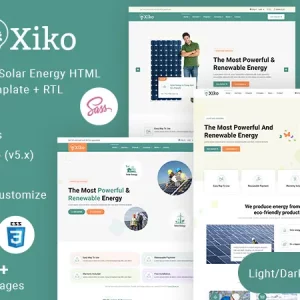 Ecology & Solar Energy HTML Template