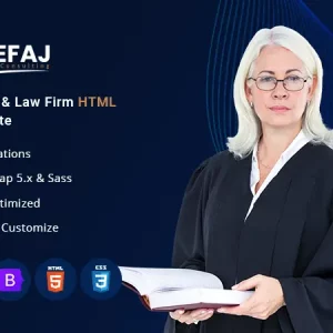 Befaj - Law Firm & Attorney HTML Template