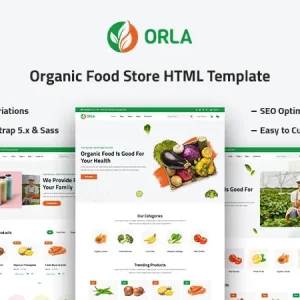 Organic Food Store HTML Template