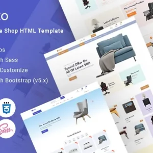 Outo - Furniture Shop HTML Template