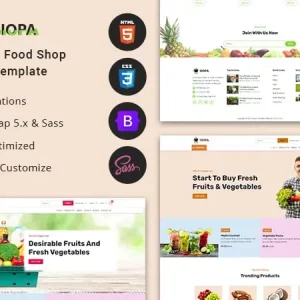 Siopa - Organic Food Shop HTML Template