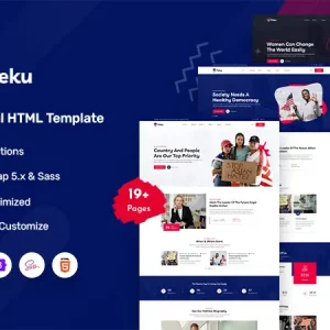 Peku - Political HTML Template