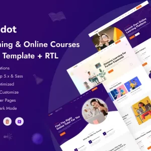 Edot - Coaching & Online Courses HTML Template