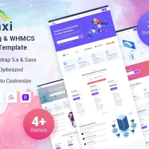 Raxi - Hosting & WHMCS HTML Template