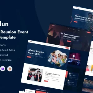 Alun - Alumni Association HTML Template + RTL