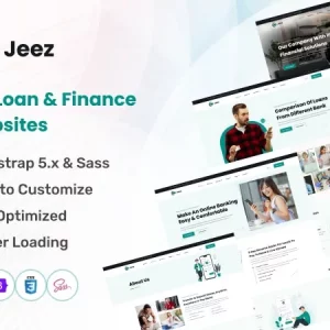 Jeez - Loan & Financial HTML Template