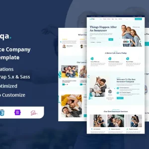 Inqa - Insurance Company HTML Template