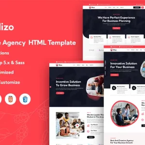 Mizo - Creative Agency HTML Template