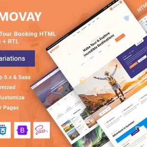 Travel & Tour Booking HTML Template