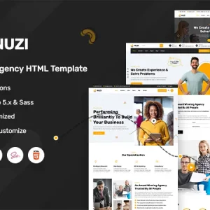 Nuzi - Digital Agency HTML Template