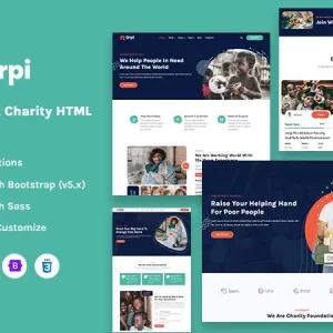 Orpi - Non-profit Charity HTML Template