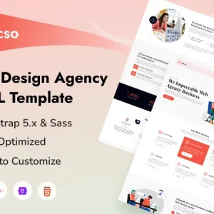 Ricso - Web Design Agency HTML Template