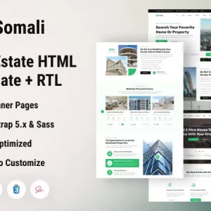 Real Estate HTML Template