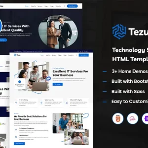 Tezu - Technology Services HTML Template