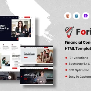 Fori - Consulting Services HTML Template