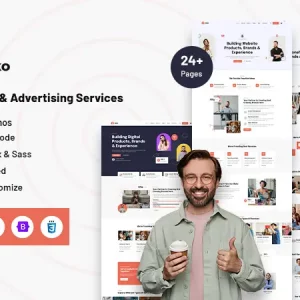 Branding & Advertising Services HTML Template