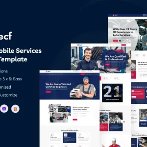 Secf - Automobile Services HTML Template