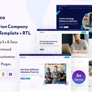 IT Solution Company HTML Template
