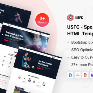 Sports Club HTML Template