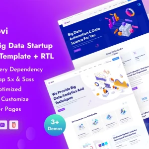 AI and Big Data Startup HTML Template