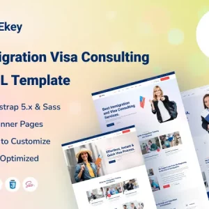 Immigration & Visa Consulting HTML Template